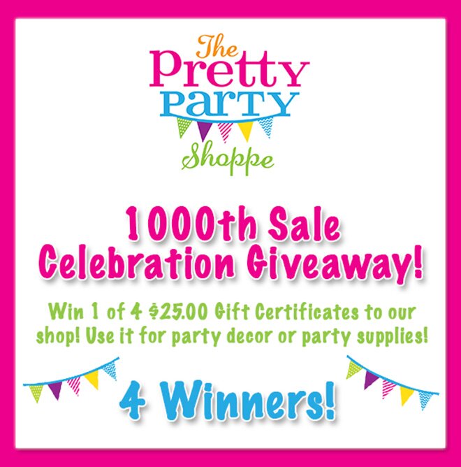 Celebration Sale at The Pretty Party Shoppe