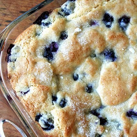 Buttermilk Blueberry Breakfast Cake - Easy Christmas Breakfast Ideas